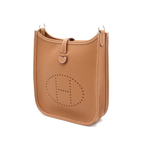 Aima Brown Cow Leather Shoulder Bag - Image 2