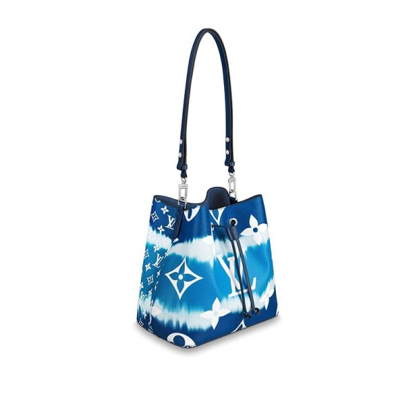 LV tie dye bucket bag, medium-sized handbag, single shoulder crossbody bag - Image 2