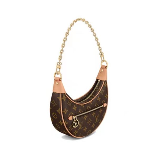LV Horn Pea Classic Old Flower Chain Shoulder Bag - Image 2