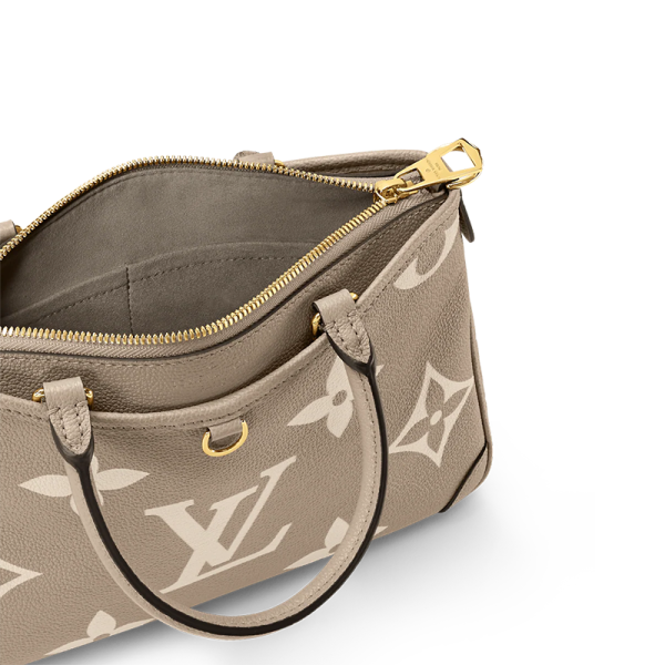 LV beige embossed grain cowhide hand-held shoulder bag - Image 3