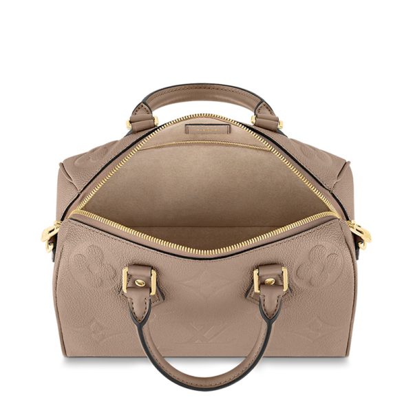 LV pigeon grey embossed grain cowhide single shoulder crossbody handbag - Image 3