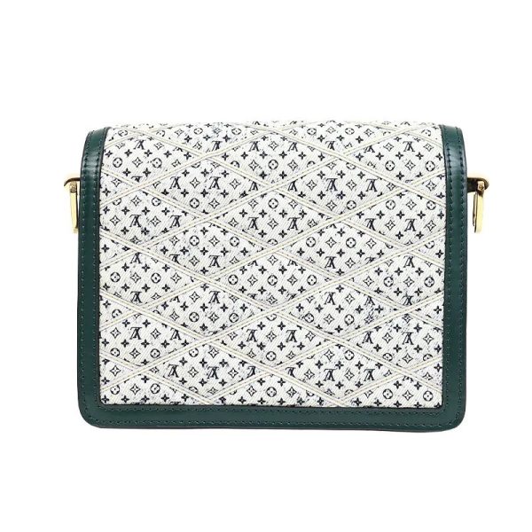 LV green women's canvas shoulder crossbody bag - Image 3