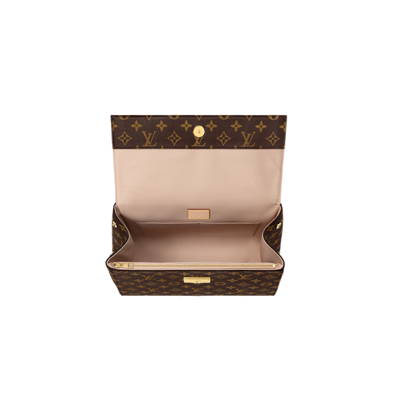 LV Mini Floral Interwoven Letter Canvas Shoulder Bag - Image 3