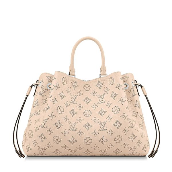 LV cow leather engraved perforated single shoulder diagonal cross bag - Image 3