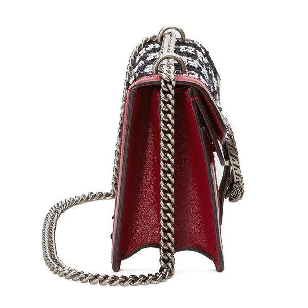GUCCI deep red crossbody bag - Image 3