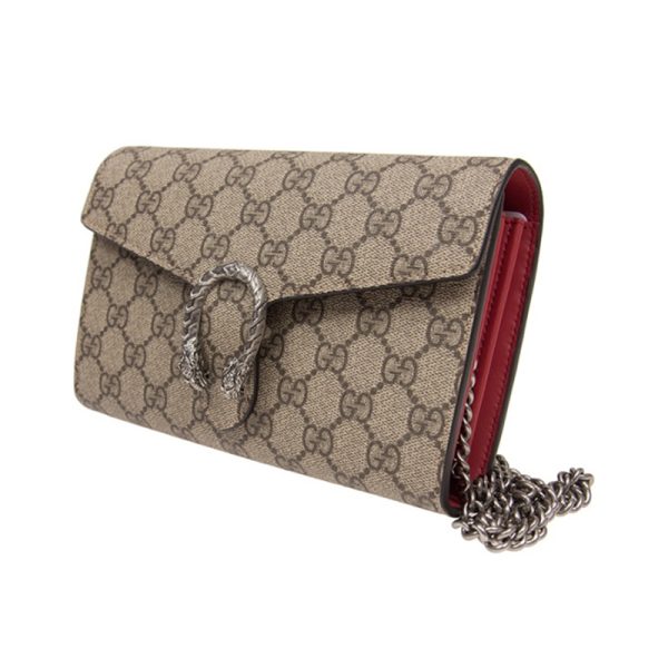 Gucci canvas wine god woc chain crossbody bag - Image 3