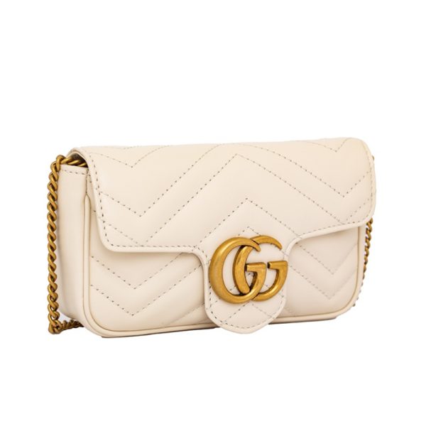 Gucci Mini Quilted Leather Handbag, Shoulder Cross Bag - Image 3