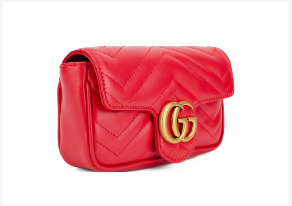 Gucci GG Marmont series leather shoulder bag - Image 2