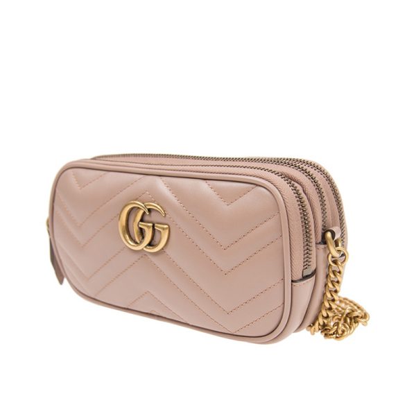 Gucci Marmont series mini metal chain handbag shoulder crossbody bag - Image 3