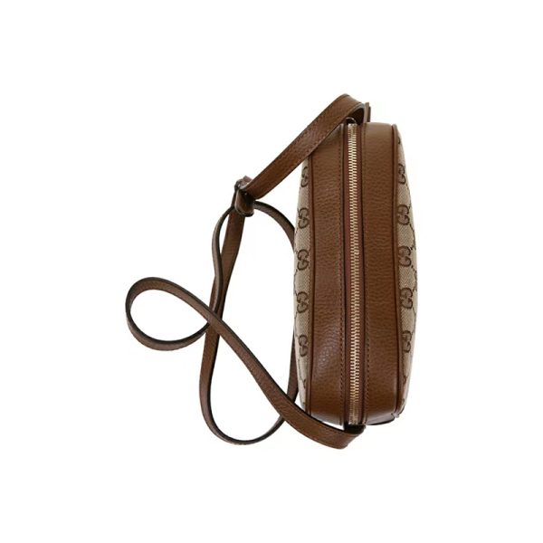 Gucci vintage logo canvas patchwork camera shoulder bag - Image 3