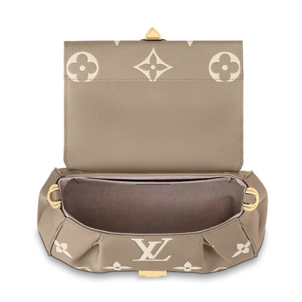 LV embossed grain leather single shoulder diagonal cross bag - Image 4