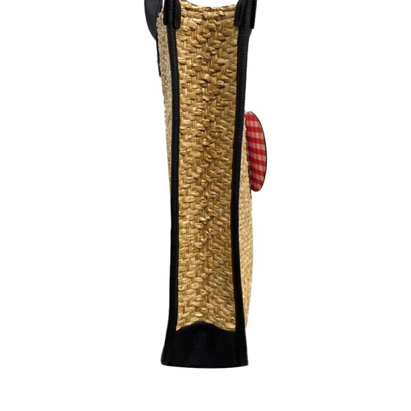 Gucci woven apple children's tote bag - Image 3
