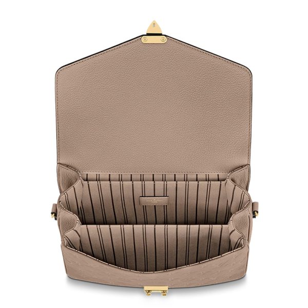 LV embossed grain cowhide vintage embossed shoulder bag - Image 3