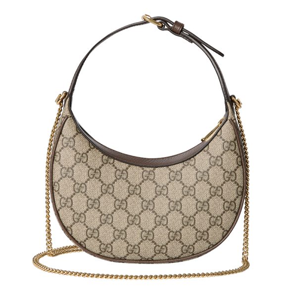 Gucci women's mini brown special canvas zipper closure handbag - Image 3