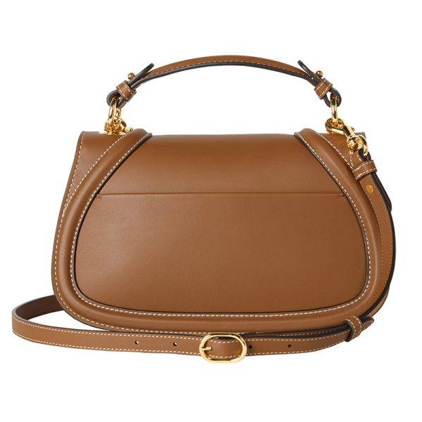 Gucci small brown leather handbag - Image 3
