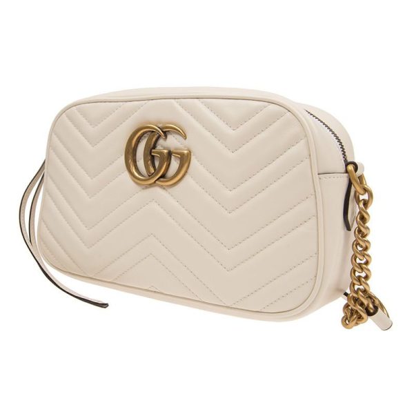 GUCCI white shoulder bag - Image 3