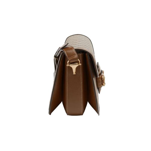 Gucci canvas patchwork leather shoulder crossbody bag - Image 3