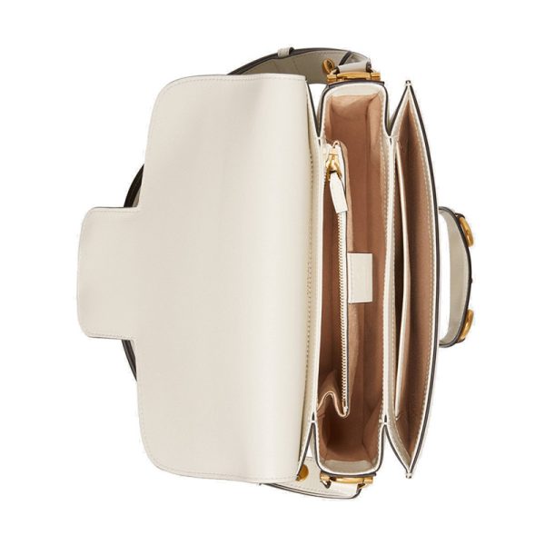 Gucci small calf leather flip shoulder bag (3 colors available) - Image 3