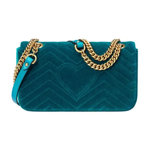 Gucci suede wavy cross shoulder bag - Image 3