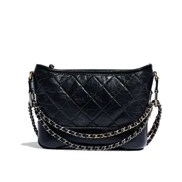 Chanel GABRIELLE small vintage calf leather bag - Image 2
