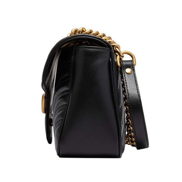 Gucci Water Pattern Wave Zipper Shoulder Cross Bag - Image 3