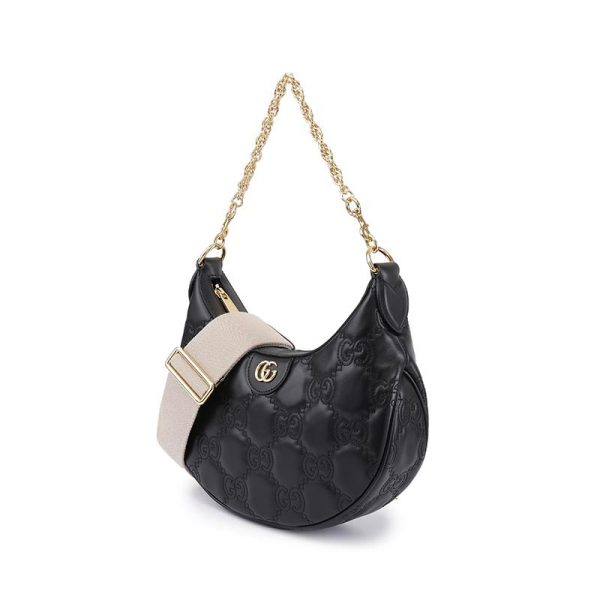 Gucci Leather Small Underarm Handheld Shoulder Bag - Image 3
