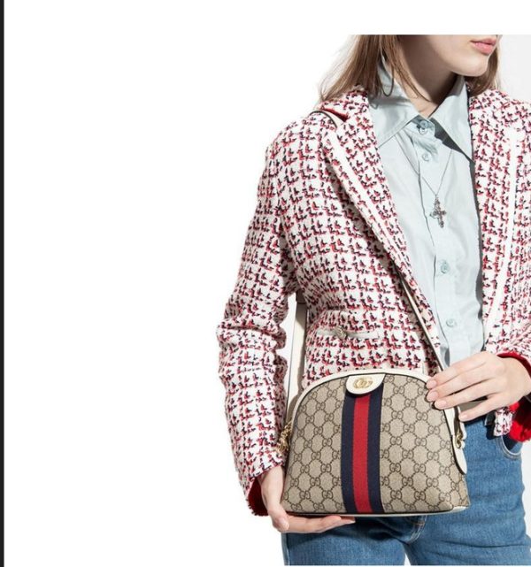 Gucci printed canvas shoulder bag - Image 4