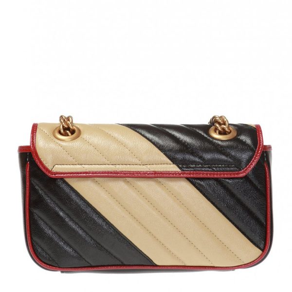 Gucci mixed color leather crossbody shoulder bag - Image 3