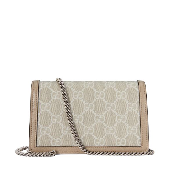 Gucci mini beige canvas shoulder bag - Image 3