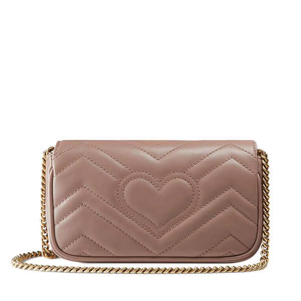Gucci Mini Deep Pink Shoulder Bag - Image 3