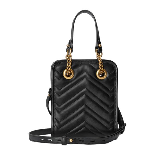 Gucci Mini Leather Handbag - Image 4