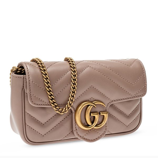 Gucci Mini Leather Shoulder Bag - Image 5