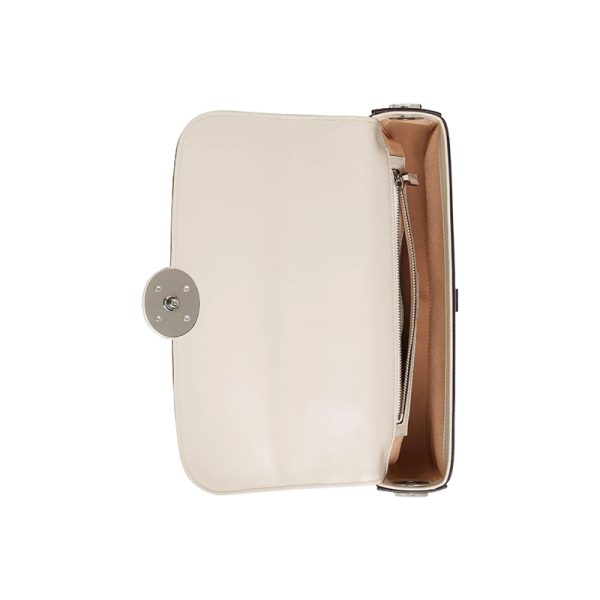 Gucci white leather crossbody shoulder bag - Image 3