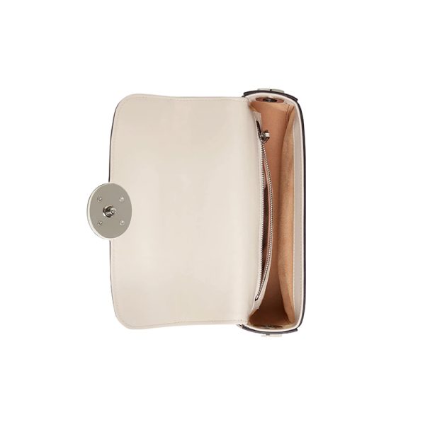 Gucci white leather crossbody shoulder bag - Image 3