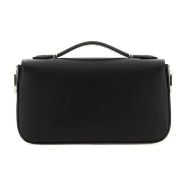 Gucci Black Leather Handbag Cross Shoulder Bag - Image 3