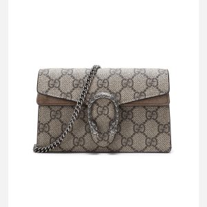 Gucci mini canvas chain crossbody bag