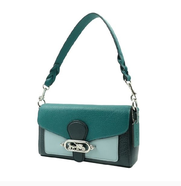 Coach leather shoulder crossbody bag - Image 3