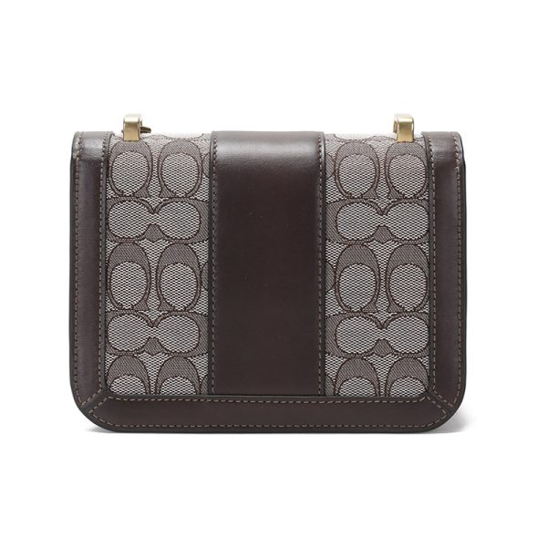 Coach fabric cowhide single shoulder crossbody bag - Image 3