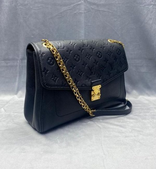 LV leather black shoulder bag - Image 2