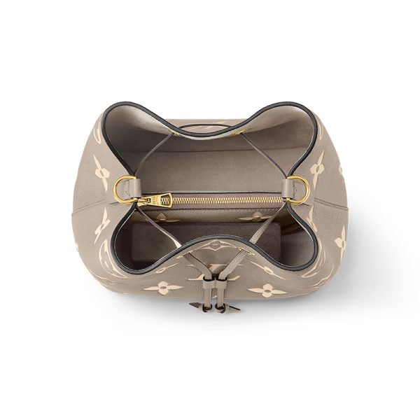 LV Pigeon Grey Leather Vintage Medium Shoulder Bag - Image 3