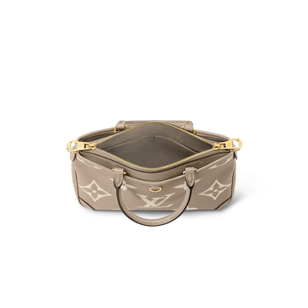LV beige embossed grain cowhide hand-held shoulder bag - Image 4