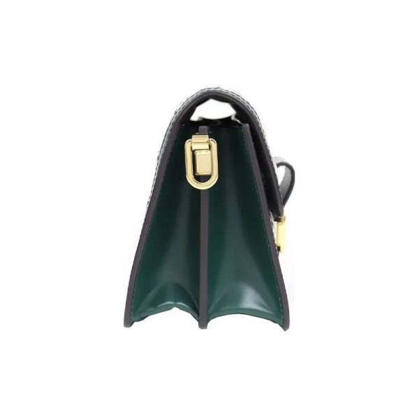 LV green women's canvas shoulder crossbody bag - Image 4