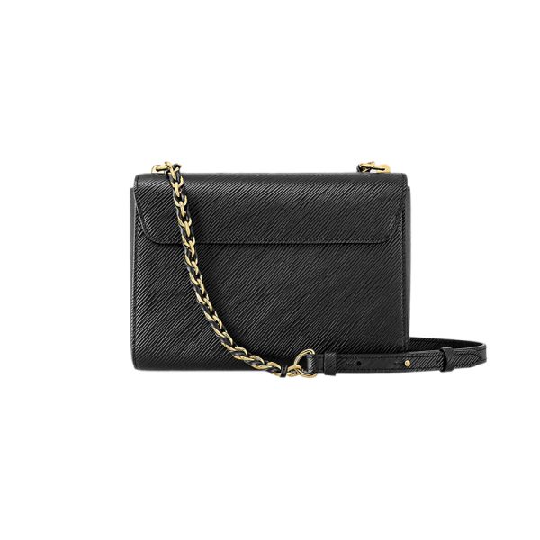 LV Medium Black Epi Grain Leather Matte Cross Shoulder Bag - Image 4