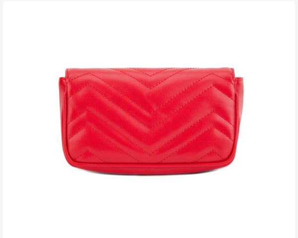 Gucci GG Marmont series leather shoulder bag - Image 3