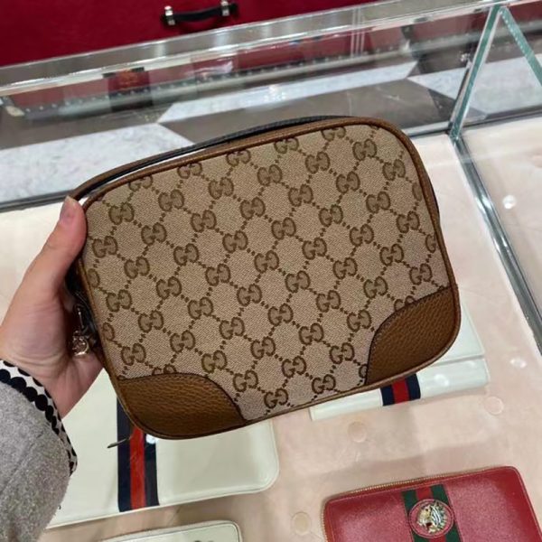 Gucci vintage logo canvas patchwork camera shoulder bag - Image 4