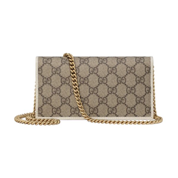 Gucci color blocked horseneck buckle GG chain shoulder crossbody bag - Image 4