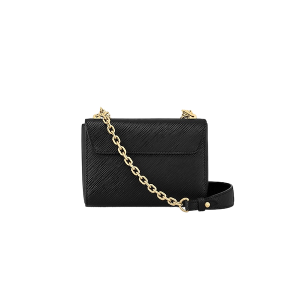 LV small black grain cowhide gold crossbody bag/shoulder bag - Image 4