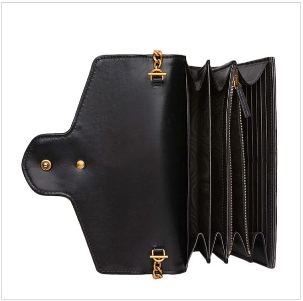 Gucci Mini Leather Quilted Handbag Single Shoulder Crossbody Bag - Image 4