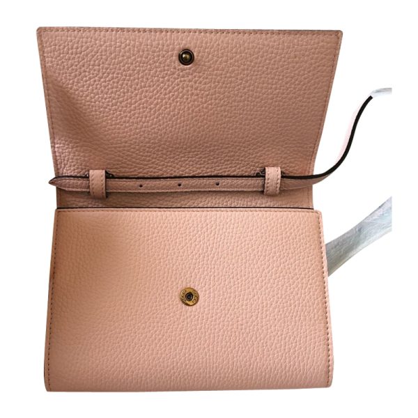 Gucci cowhide black hot stamping bee crossbody bag - Image 4