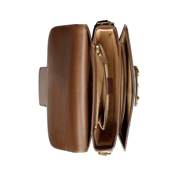 Gucci canvas patchwork leather shoulder crossbody bag - Image 4